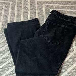 Ava & Viv Black Flare & Wide Leg Jeans